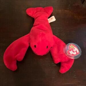 🍁Ty beanie babies Pinchers Lobster DOB 6/19/93